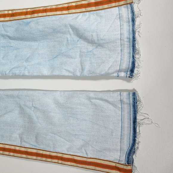 Veronica Beard Carolyn 10" Baby Boot Stripe Jeans 25 - Picture 9 of 13